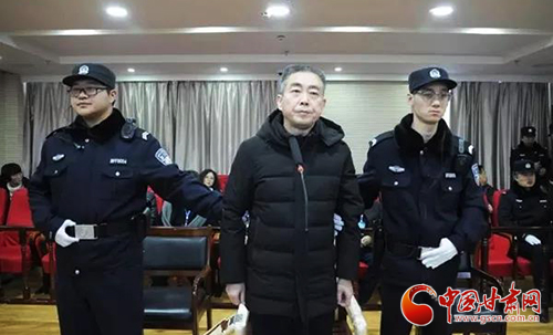 酒泉市委原常委、敦煌市委原書記詹順舟受賄案一審開庭（圖）