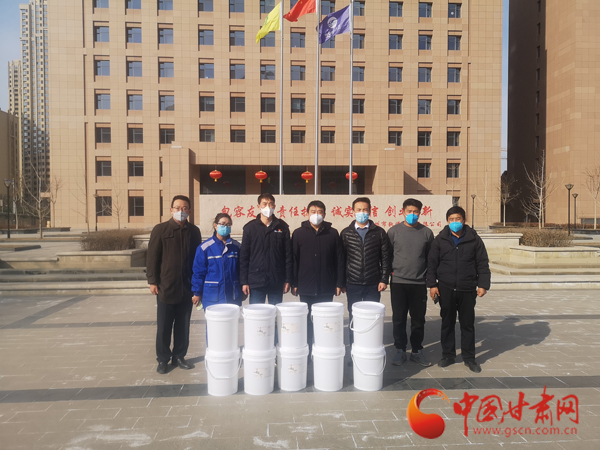 【甘肅全民戰(zhàn)“疫”】暖心！民革蘭州市委會(huì)捐助首批1噸防疫物資（圖）