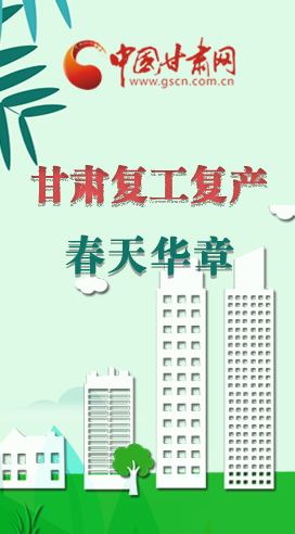 圖解|看！甘肅復(fù)工復(fù)產(chǎn)的“加速度”