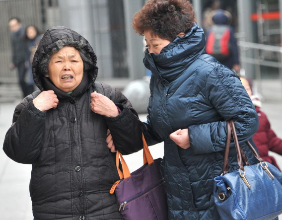 寒潮來襲，心腦血管疾病老年患者增加