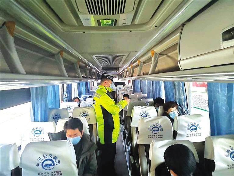 蘭州交警啟動春運最強交通安全保障已查處超員31起、飲酒醉酒駕駛39起