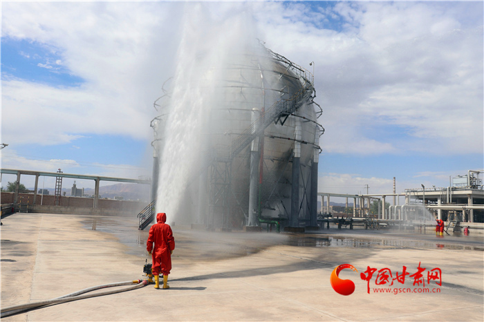 金昌：聯(lián)合演練提升?；吠话l(fā)事件處置能力