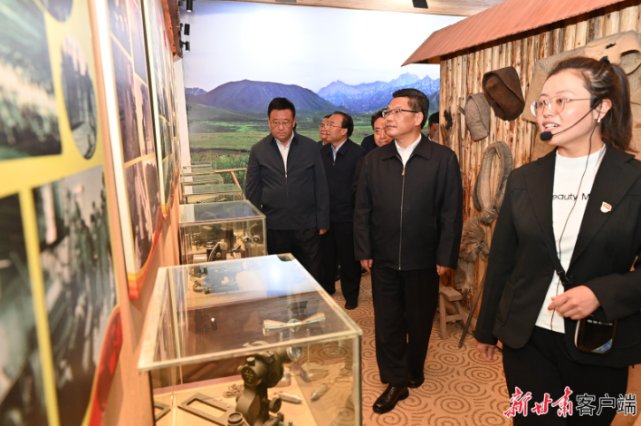 任振鶴在張掖市調(diào)研時(shí)強(qiáng)調(diào)：完整準(zhǔn)確全面貫徹新發(fā)展理念，建設(shè)生態(tài)友好發(fā)展向好生活美好的“金張掖”