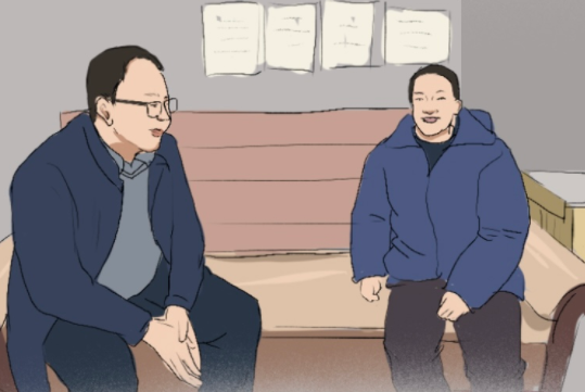 手繪丨追憶邱軍：扎根泥土，他把生命永遠(yuǎn)定格在扶貧路上