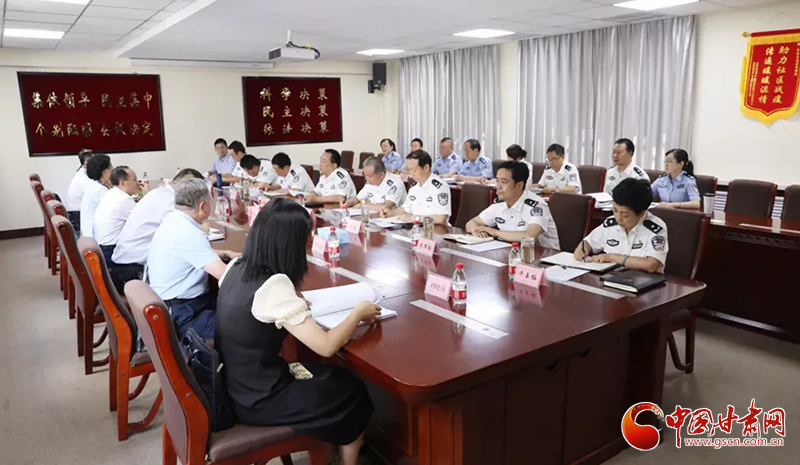 甘肅第二批政法隊伍教育整頓省級第二駐點(diǎn)指導(dǎo)組進(jìn)駐省司法廳開展調(diào)研督導(dǎo)
