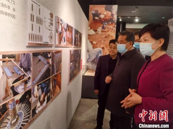 圖為展覽現(xiàn)場(chǎng)?！●T志軍 攝