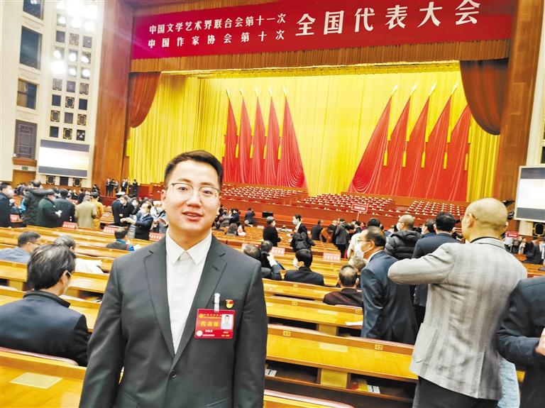 【聚焦2022甘肅兩會(huì)】網(wǎng)絡(luò)文學(xué)作家胡說(shuō)：不負(fù)初心，寫(xiě)有意義的文字