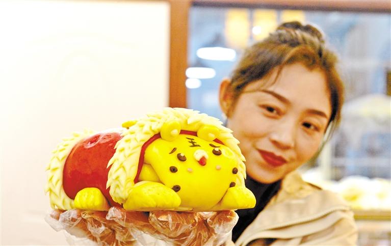 小老虎花餑餑，你舍得吃嗎？