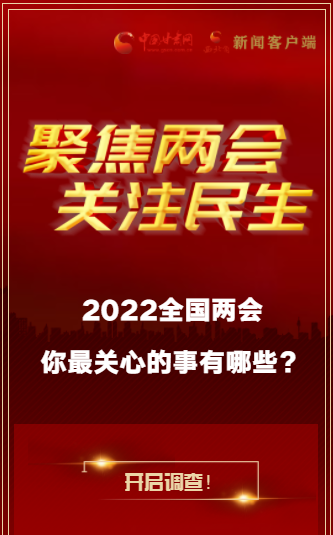 H5｜2022全國兩會，你最關(guān)心的事有哪些？