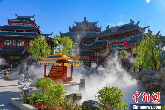 圖為嘉峪關(guān)方特歡樂世界。(資料圖) 趙海宏 攝