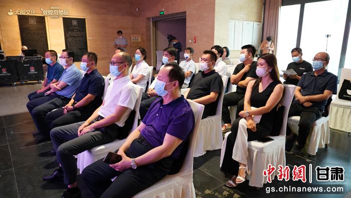 親子音樂舞臺(tái)劇《敦煌奇妙夜》全國(guó)巡演新聞發(fā)布會(huì)現(xiàn)場(chǎng)。