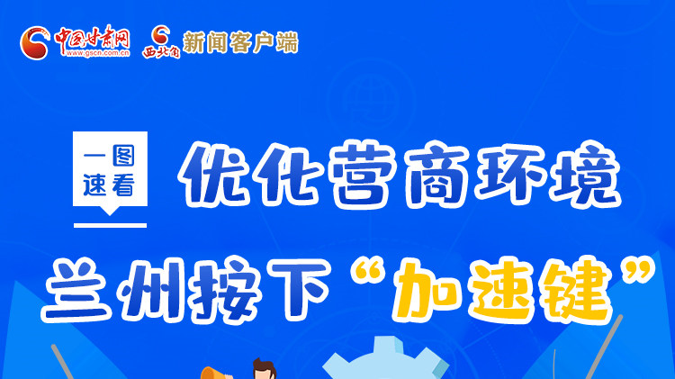 一圖速看|優(yōu)化營商環(huán)境，蘭州按下“加速鍵”