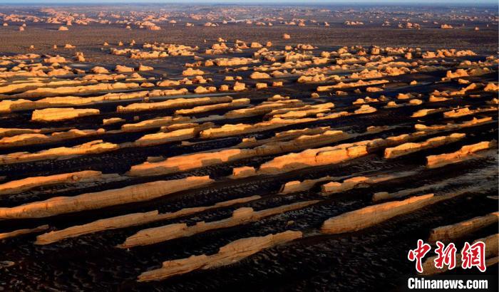 敦煌雅丹世界地質(zhì)公園。(資料圖) 敦煌市委宣傳部供圖