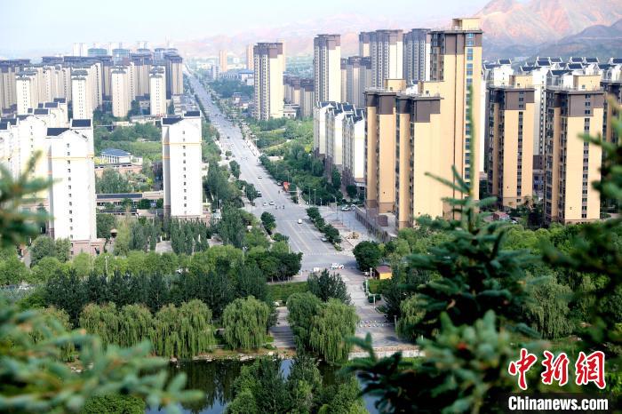 圖為樂都朝陽山片區(qū)。　薛蒂 攝