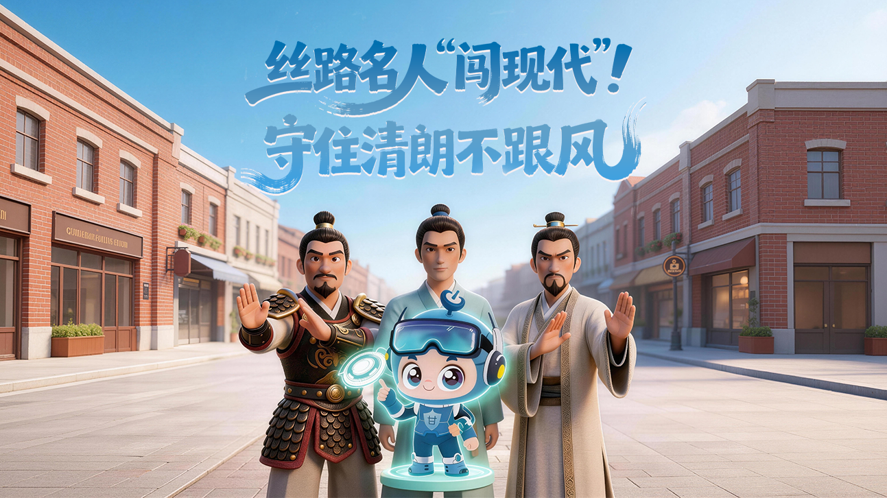 AI短視頻|絲路名人“闖現(xiàn)代”！守住清朗不跟風(fēng)